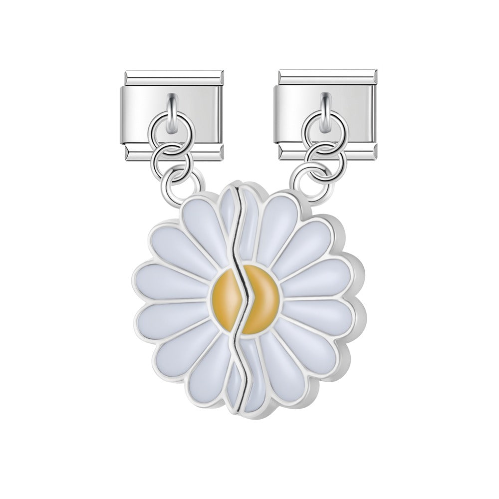 'Magnetic Daisy' Charm Colgante
