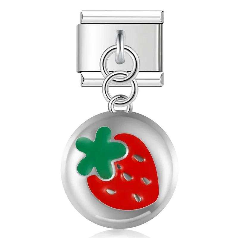 'Strawberry' Charm Colgante