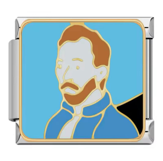 'Van Gogh Portrait' Charm