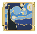 'Starry Night' Gold Charm