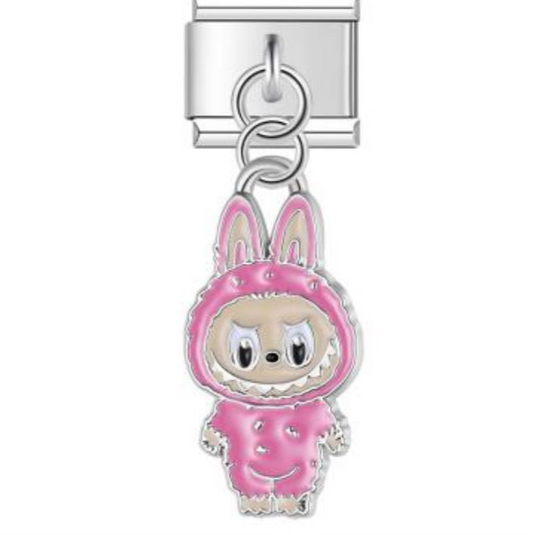 'Pink Labubu' Charm Colgante
