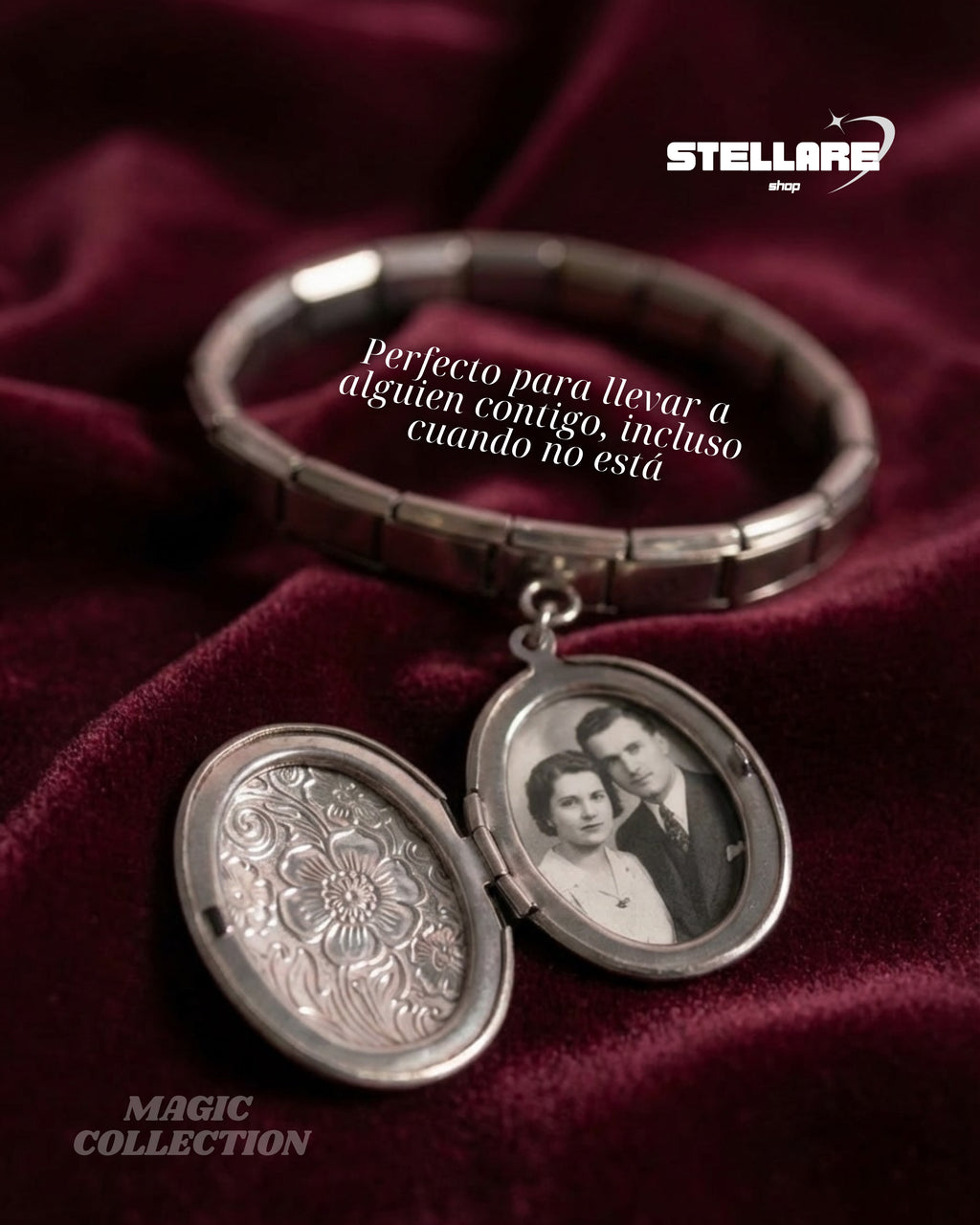 'Relicario de Recuerdos' Charm Colgante