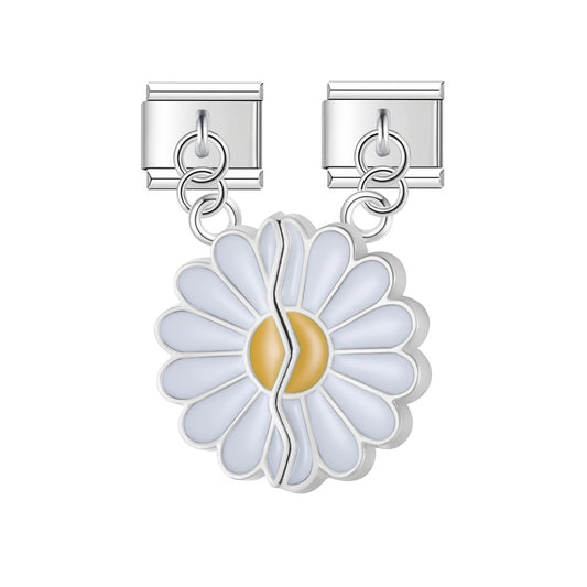 'Magnetic Daisy' Charm Colgante